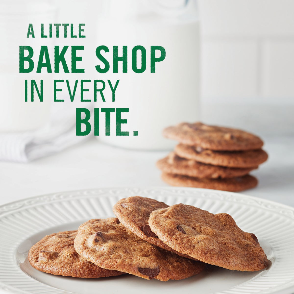 Tate's Bake Shop Tiny Tate's Chocolate Chip Cookies Image 3