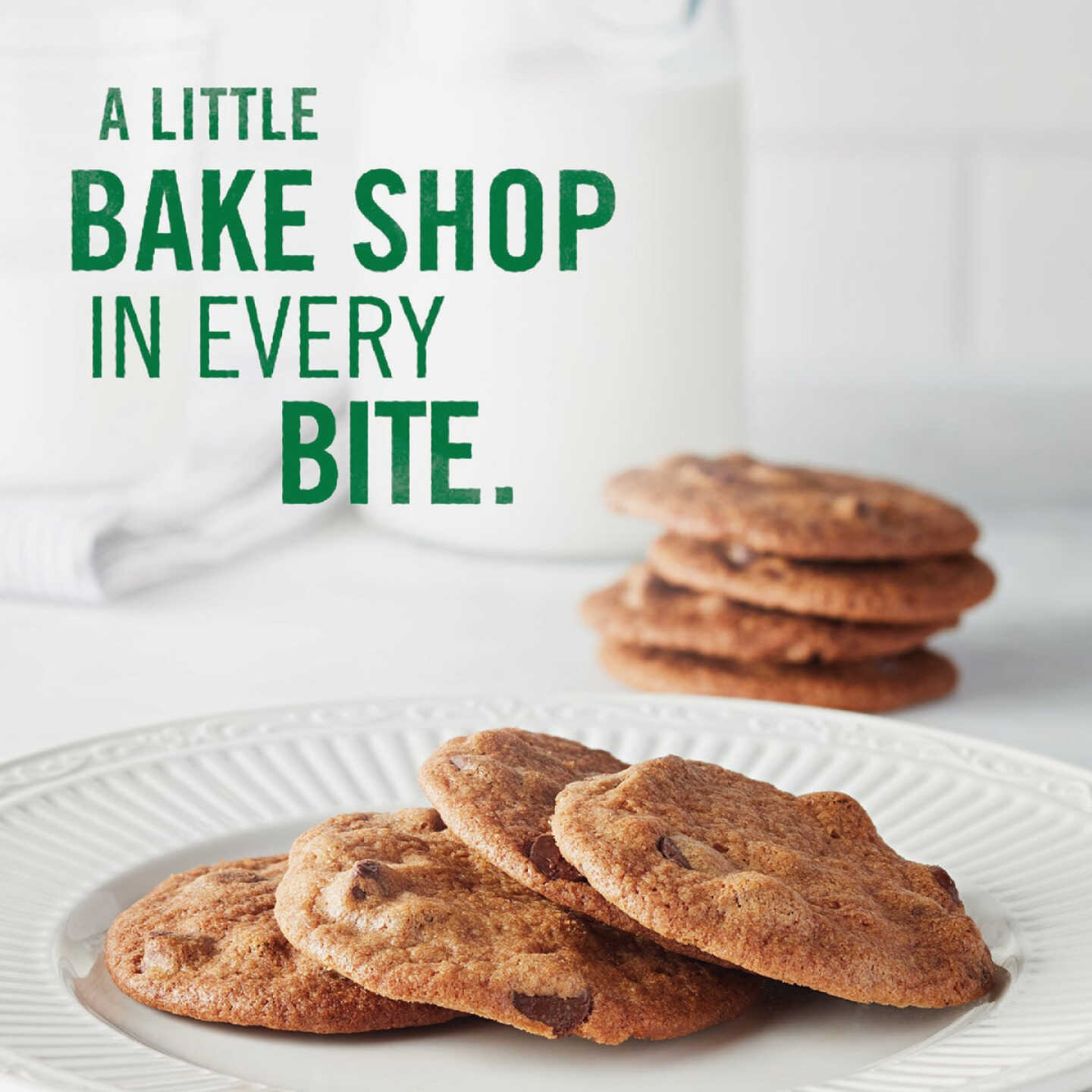 Tate's Bake Shop Tiny Tate's Chocolate Chip Cookies Image 3