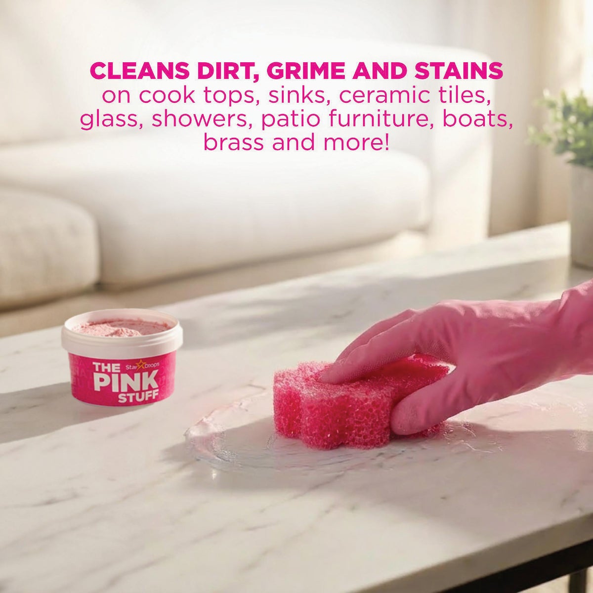 The Pink Stuff 60 Gram Cleaning Paste Image 3