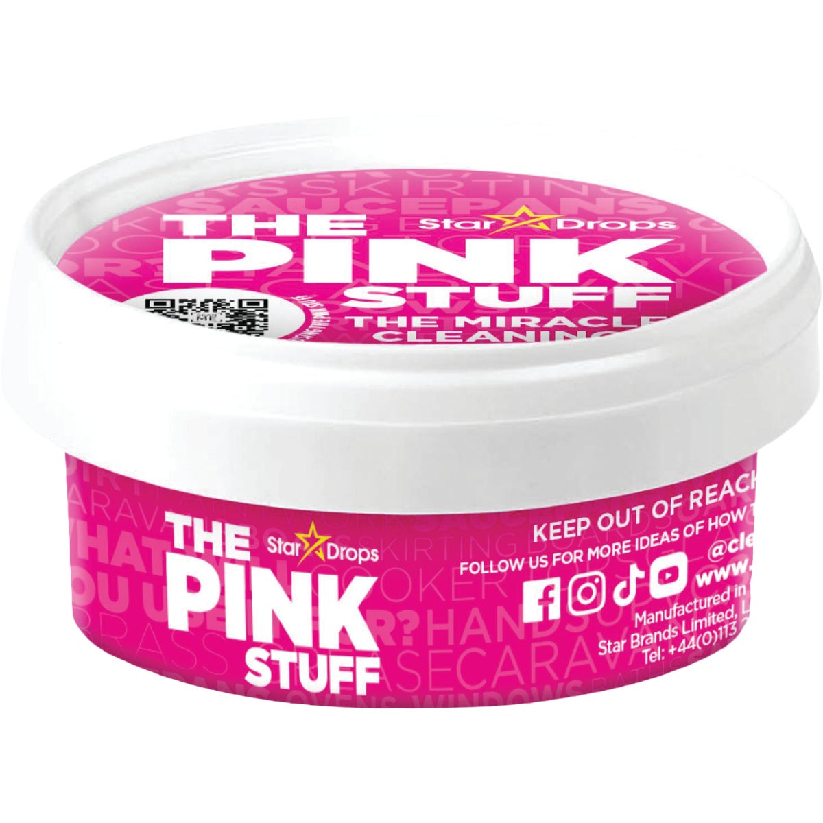 The Pink Stuff 60 Gram Cleaning Paste