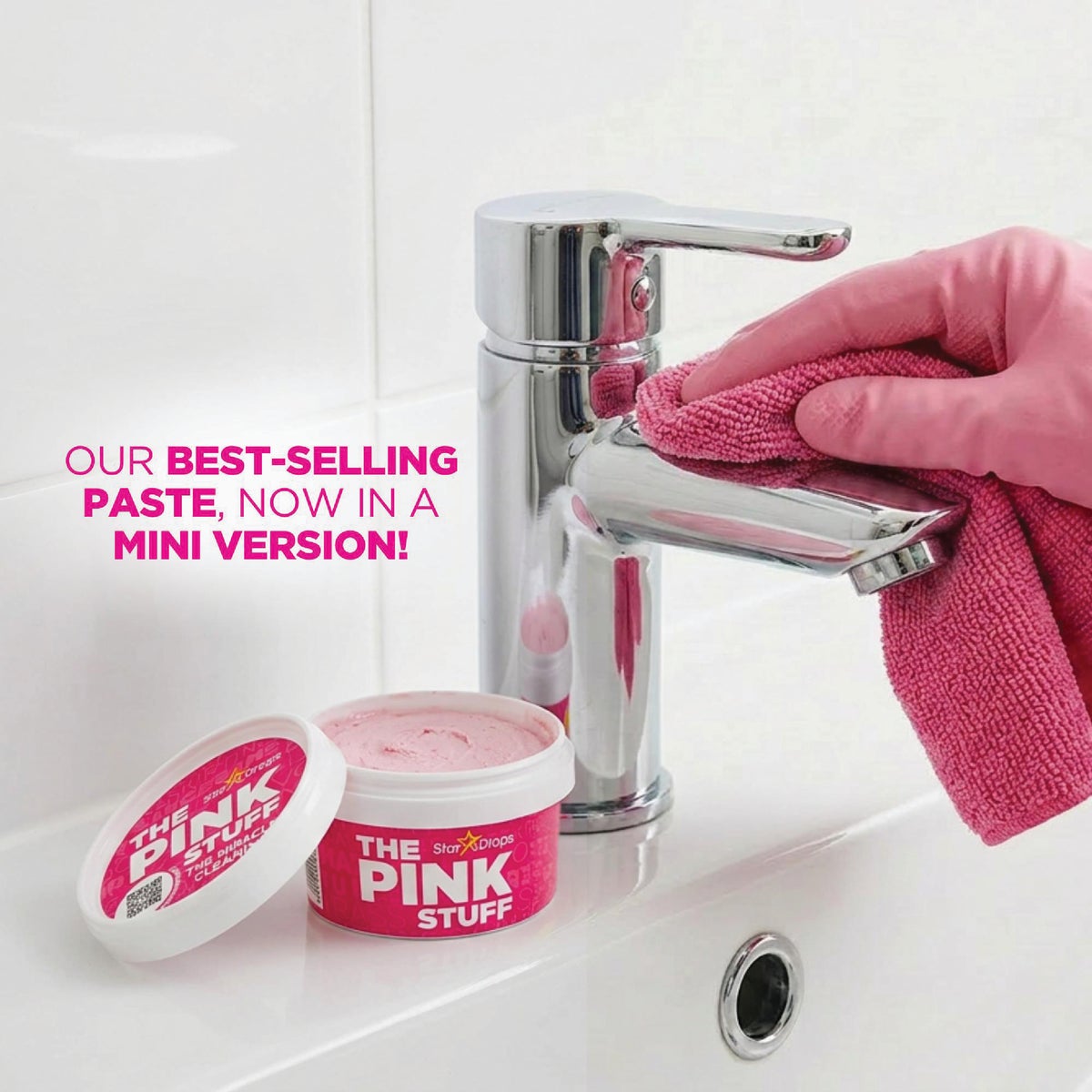 The Pink Stuff 60 Gram Cleaning Paste Image 2