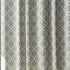 Zenna Home 70 In. x 72 In. Quinn Geometric Sage Green Decorative Fabric Shower Curtain Image 1