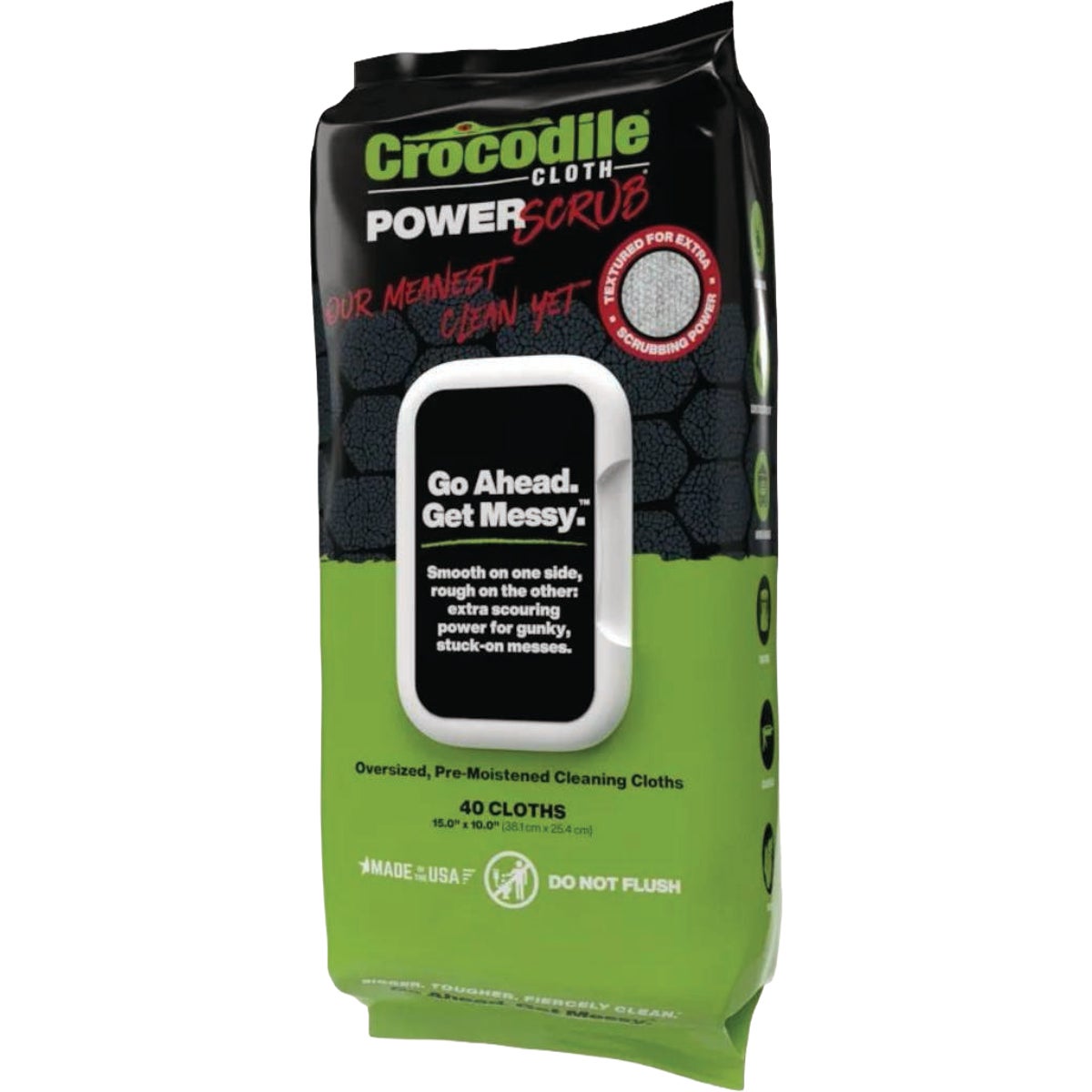 Crocodile Cloth Power Scrub Cleaning Cloth (40-Count)
