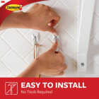 Command Small White Wire Hooks, 3 Hooks, 4 Strips Image 2