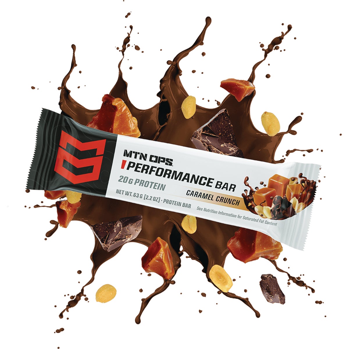 MTN OPS Performance Conquer Caramel Crunch Protein Bar