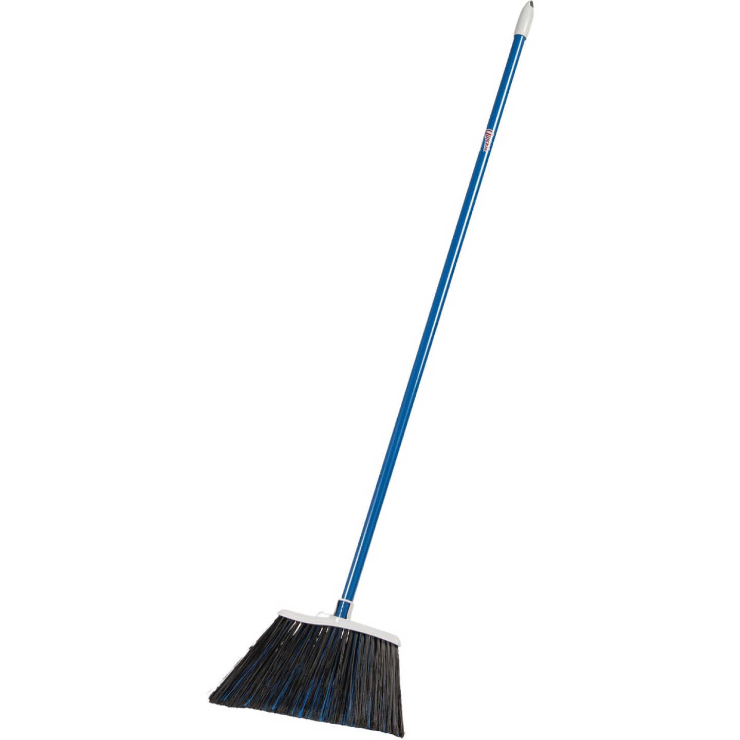 Quickie 14 In. W. x 48 In. L. Steel Handle Extra-Wide Angle Broom Image 1