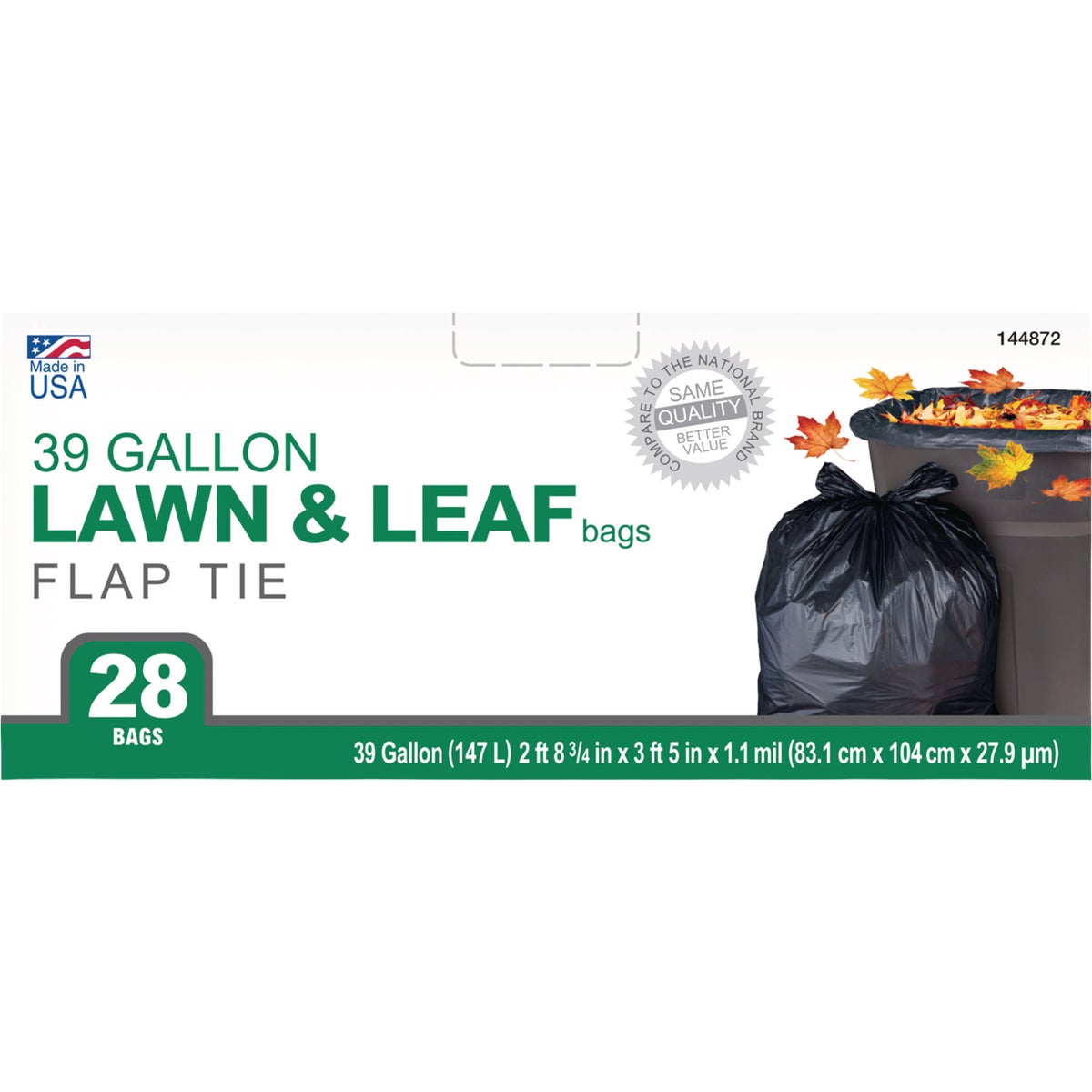 True Value 39 Gal. Lawn & Leaf Trash Bags (28-Count)