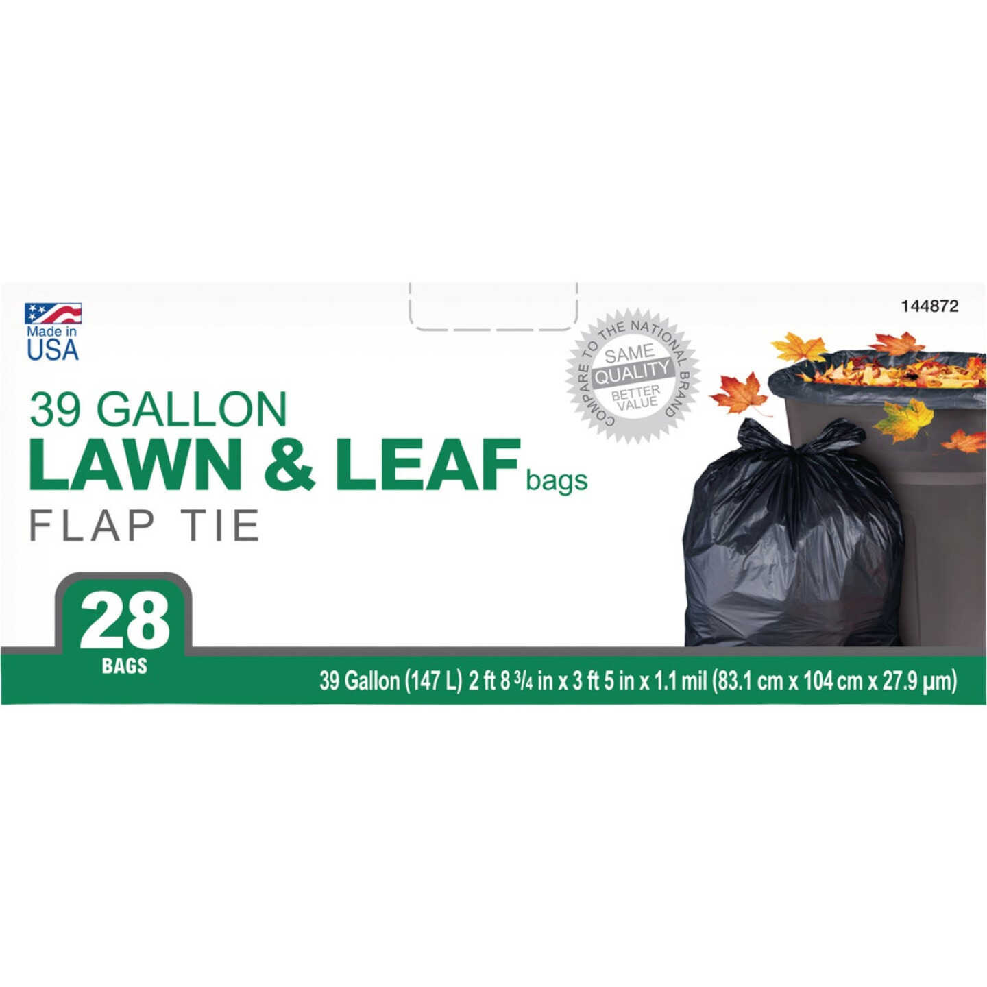 True Value 39 Gal. Lawn & Leaf Trash Bags (28-Count) Image 1