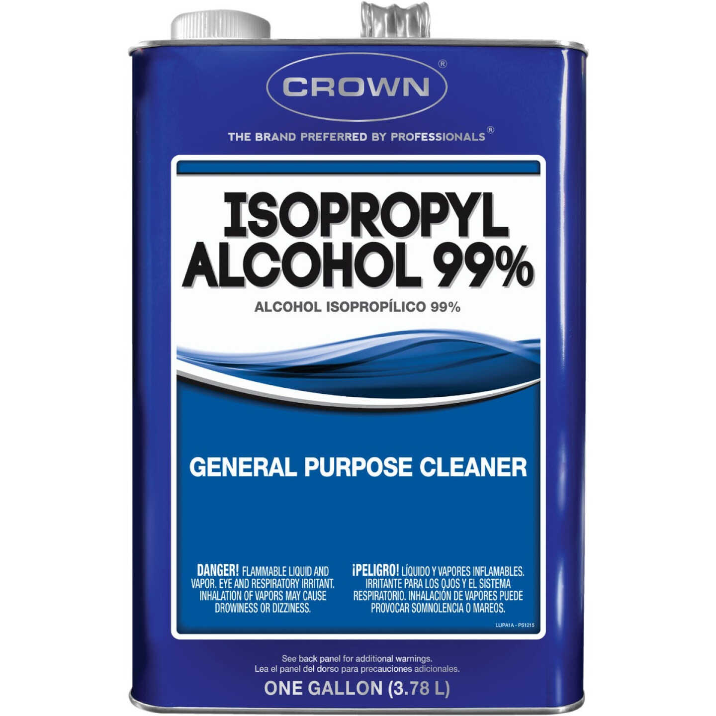Crown 1 Gal. Industrial Strength 99% Isopropyl Rubbing Alcohol Image 1