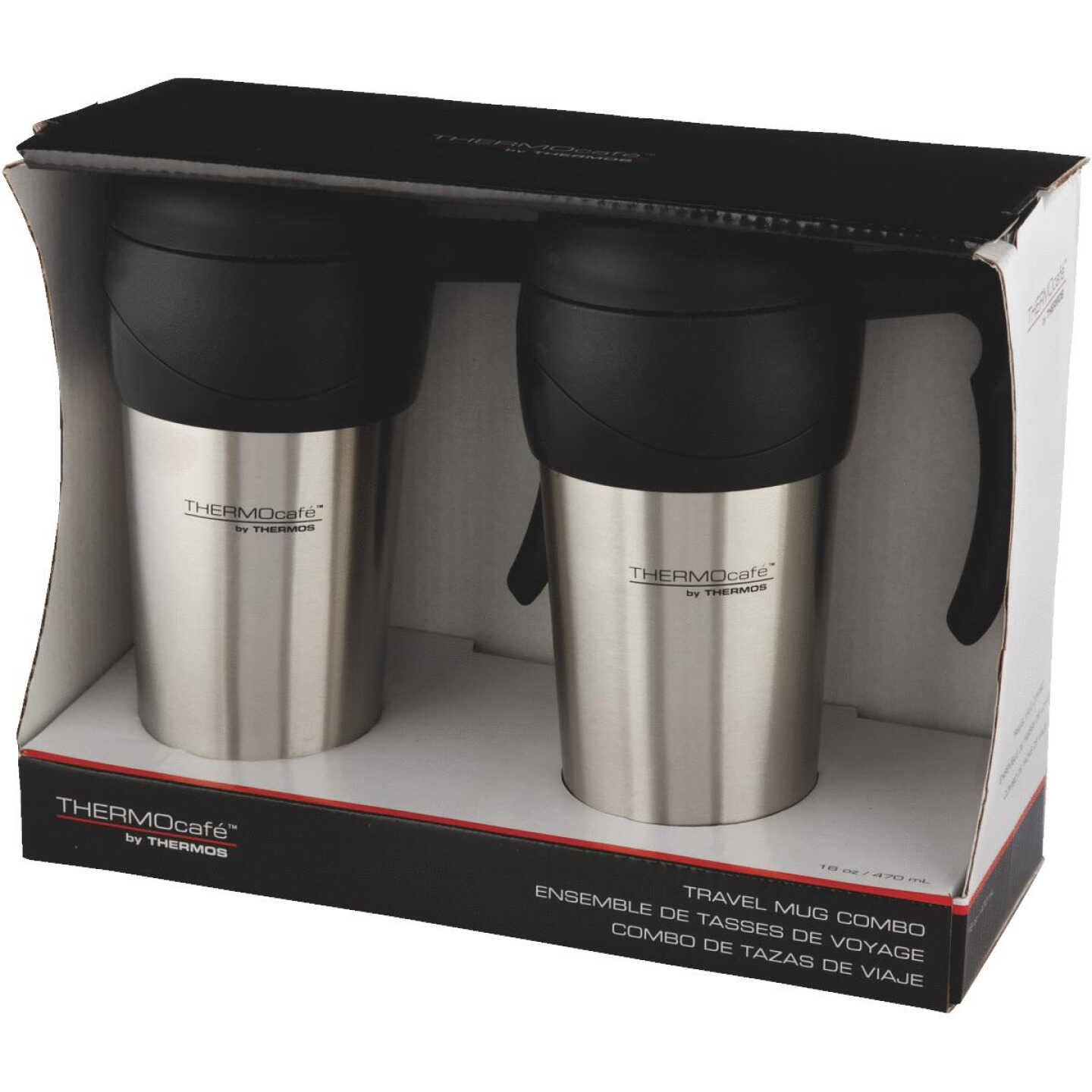 Thermos Thermocafe 16 Oz. Stainless Steel Insulated Tumbler (2-Pack) Image 2