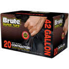 Brute Super Tuff 42 Gal. Contractor Black Trash Bag (15-Count) Image 1