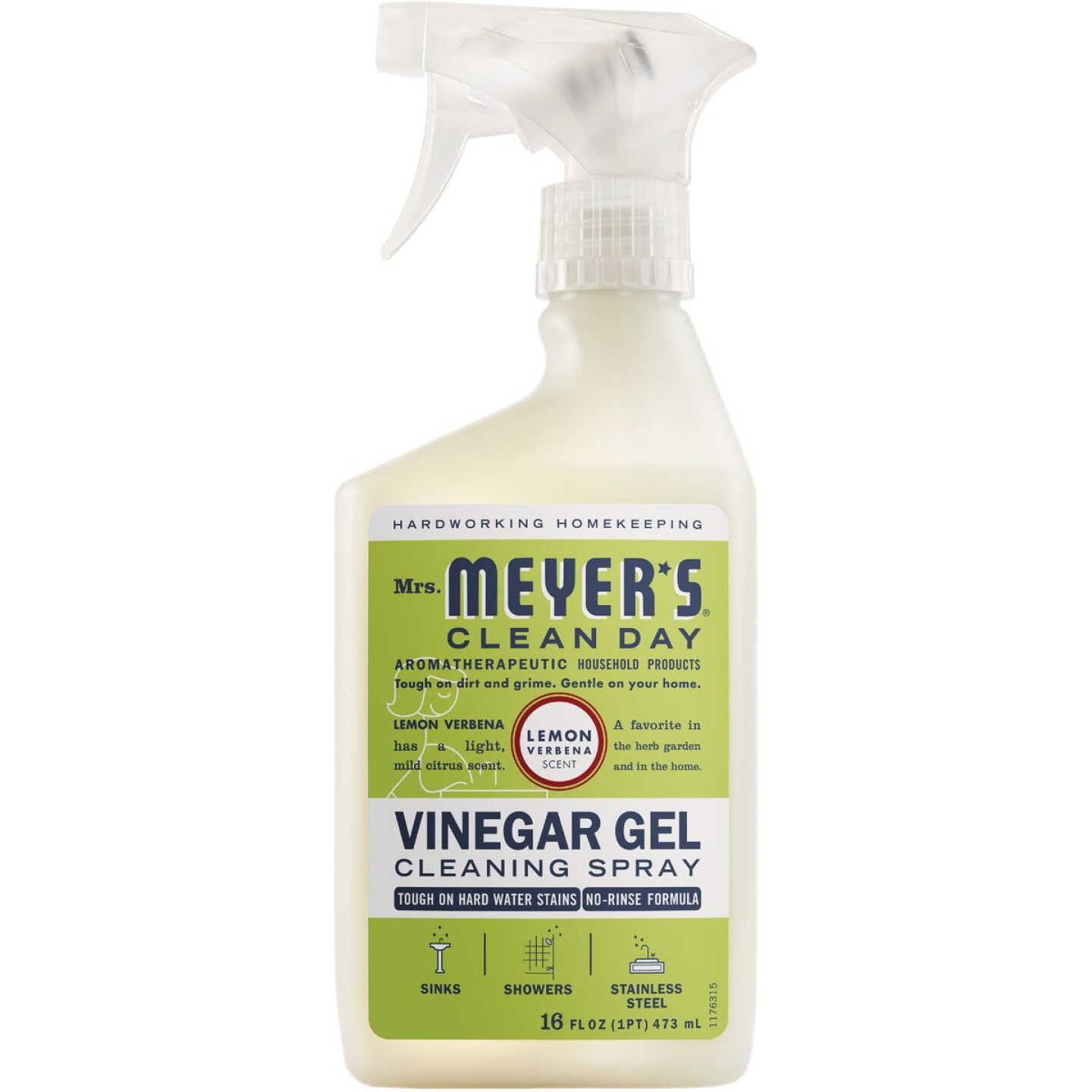 Mrs. Meyer's Clean Day Lemon Verbena Vinegar Gel Image 1