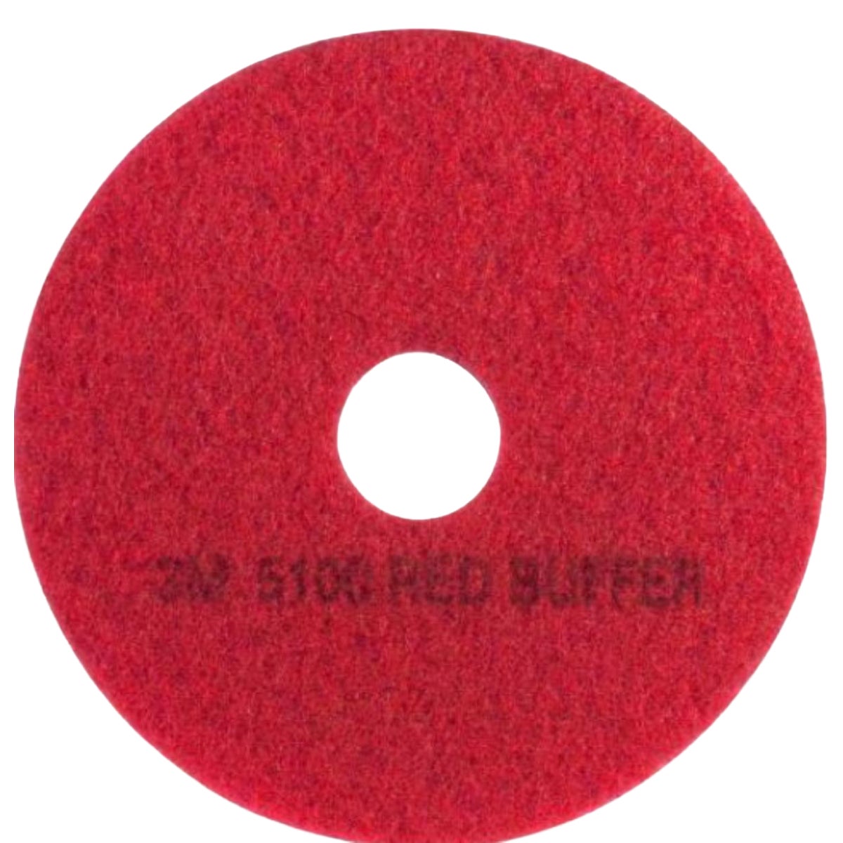 3M 20 In. Red Buffer Pad