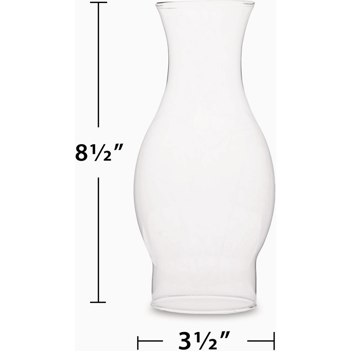Lamplight Farms Replacement Flare-Top Lamp Chimney Image 4