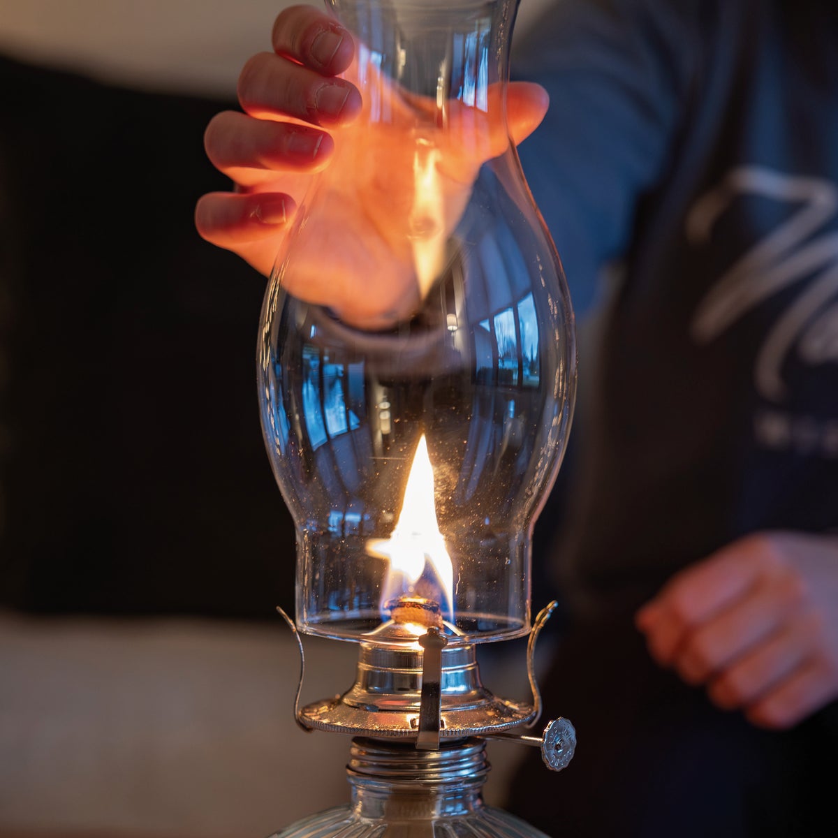 Lamplight Farms Replacement Flare-Top Lamp Chimney Image 2
