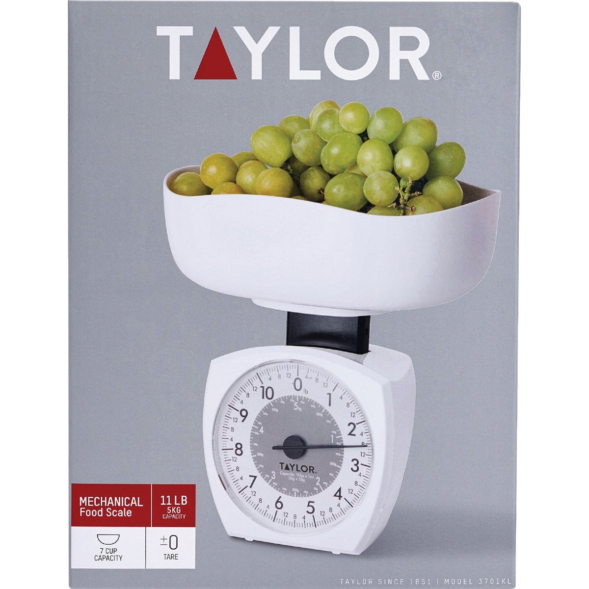 Taylor 11 Lb. Capacity Kitchen Food Scale Image 2