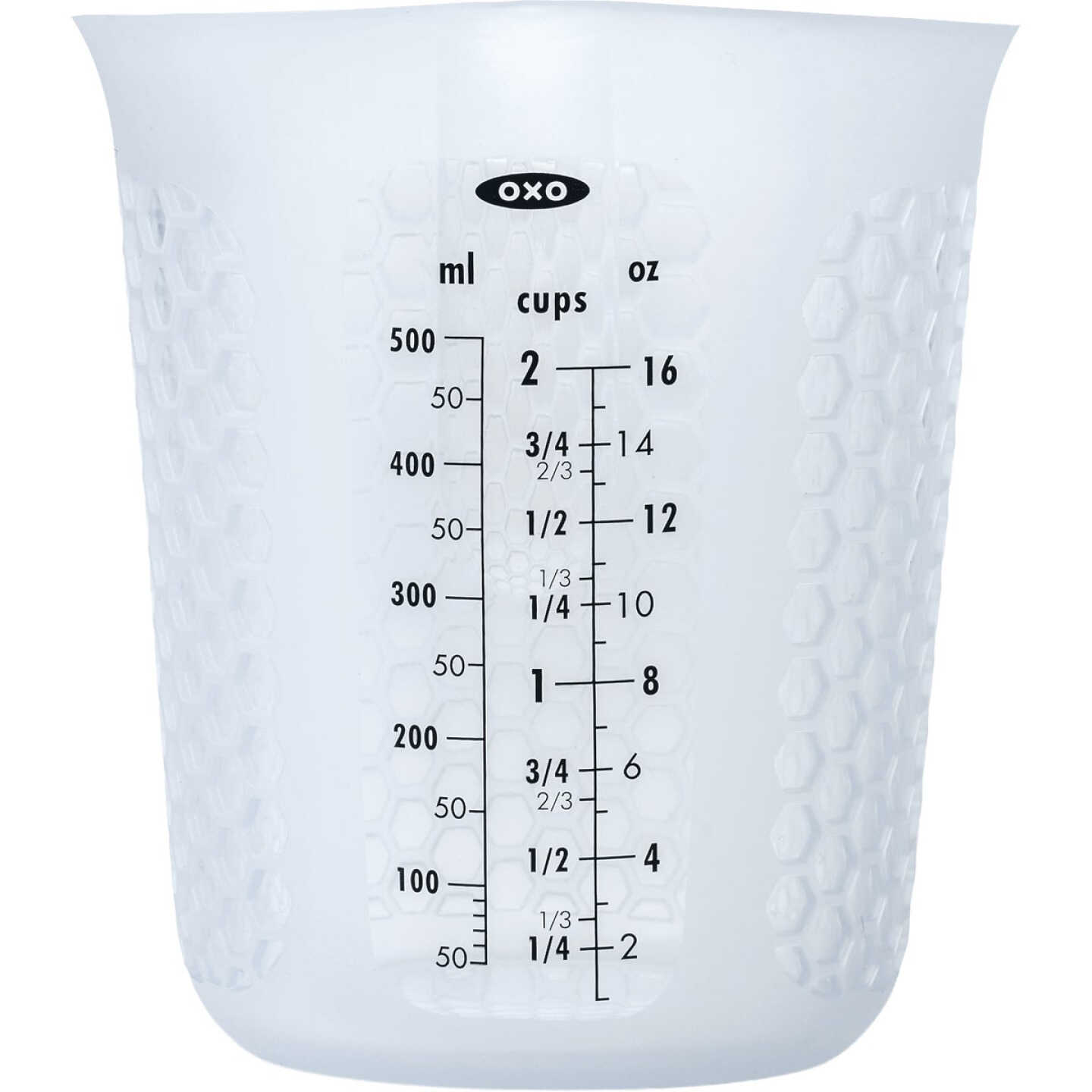 OXO Good Grips 2 Cup Squeeze and Pour Silicone Measuring Cup Image 1