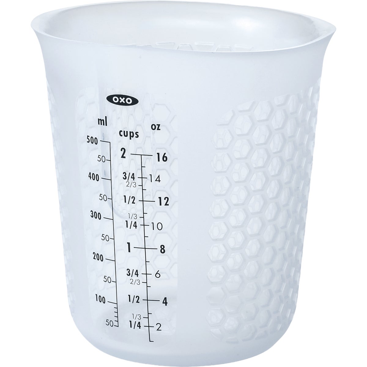 OXO Good Grips 2 Cup Squeeze and Pour Silicone Measuring Cup Image 6