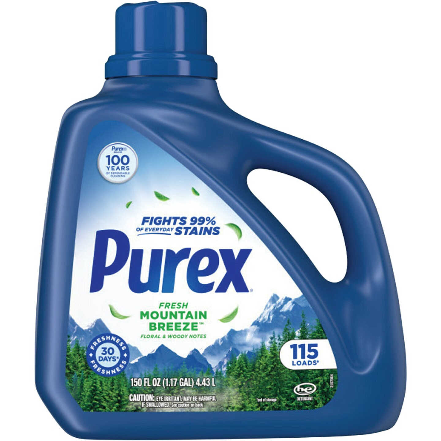 Purex 150 Fl. Oz. Fresh Mountain Breeze Liquid Laundry Detergent Image 1