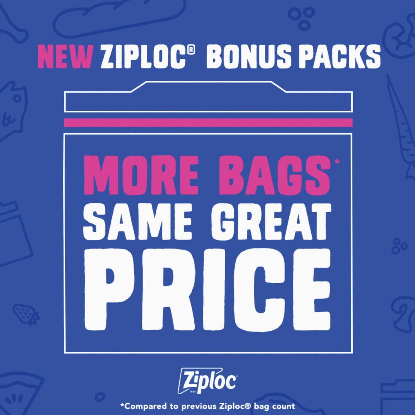 Ziploc Sandwich Food Storage Bag (50-Count) Image 2