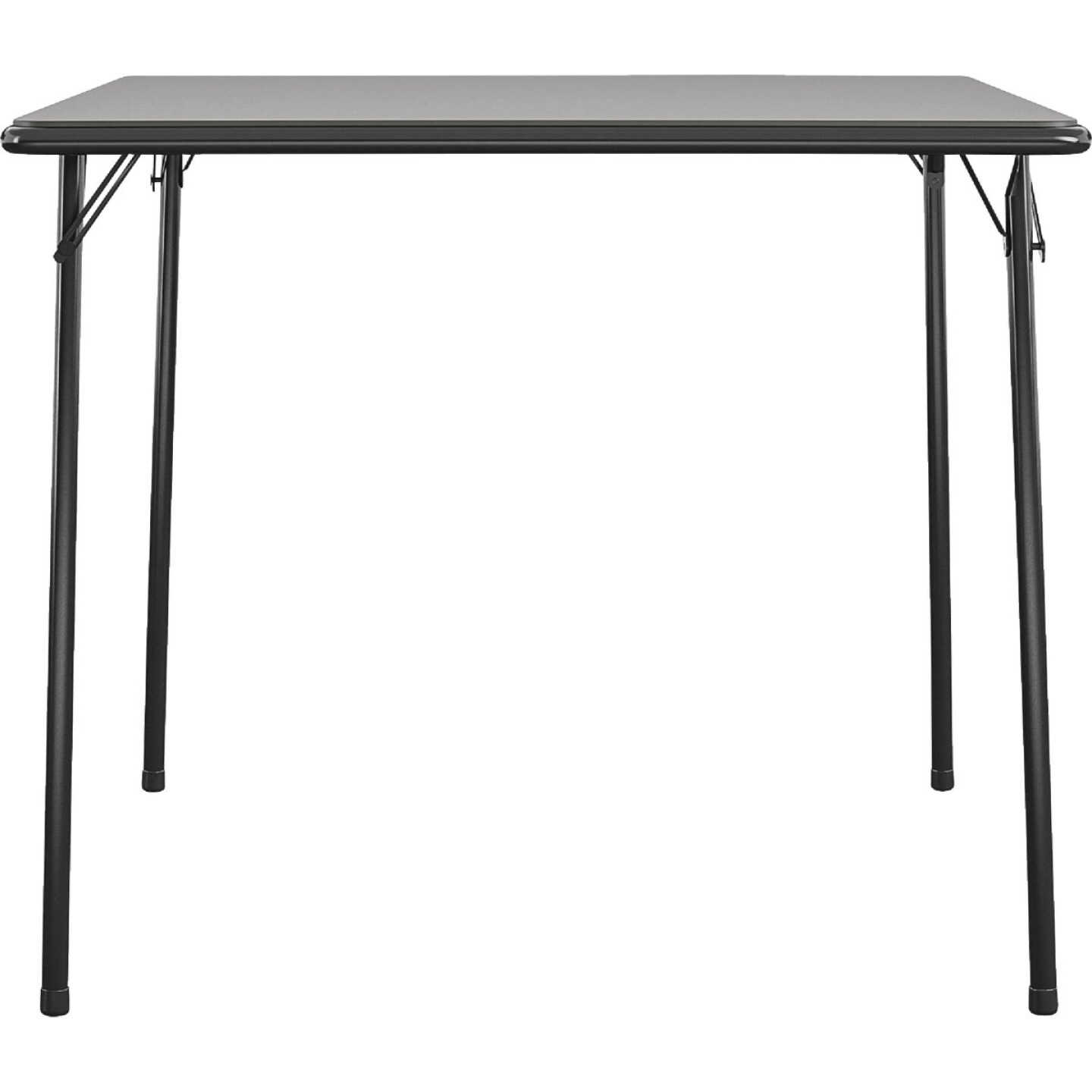 COSCO 34 In. x 34 In. Folding Table, Black Image 6