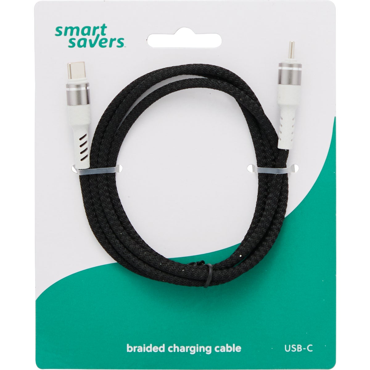 Smart Savers Braided Charging Cable (USB-C)