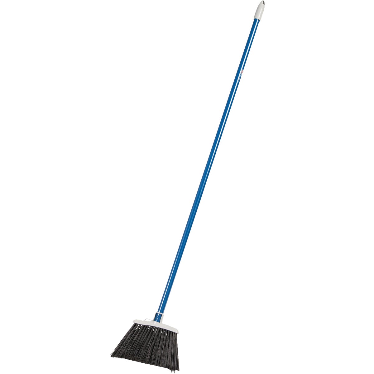 Quickie Advant-Edge Sweep-Keeper 8 In. W. x 44 In. L. Steel Handle Angle Cut Kitchen Broom