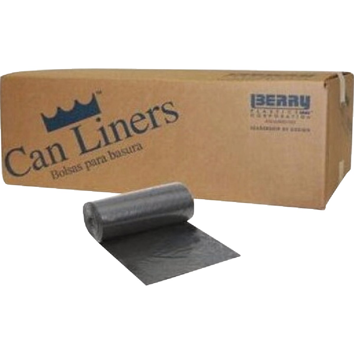 Big City Black 40-45 Gal. Trash Can Liners (100-Count)