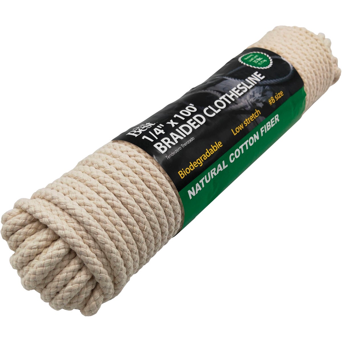 Do it Best 100 Ft. 1/4 In. Braided Clothesline Image 2