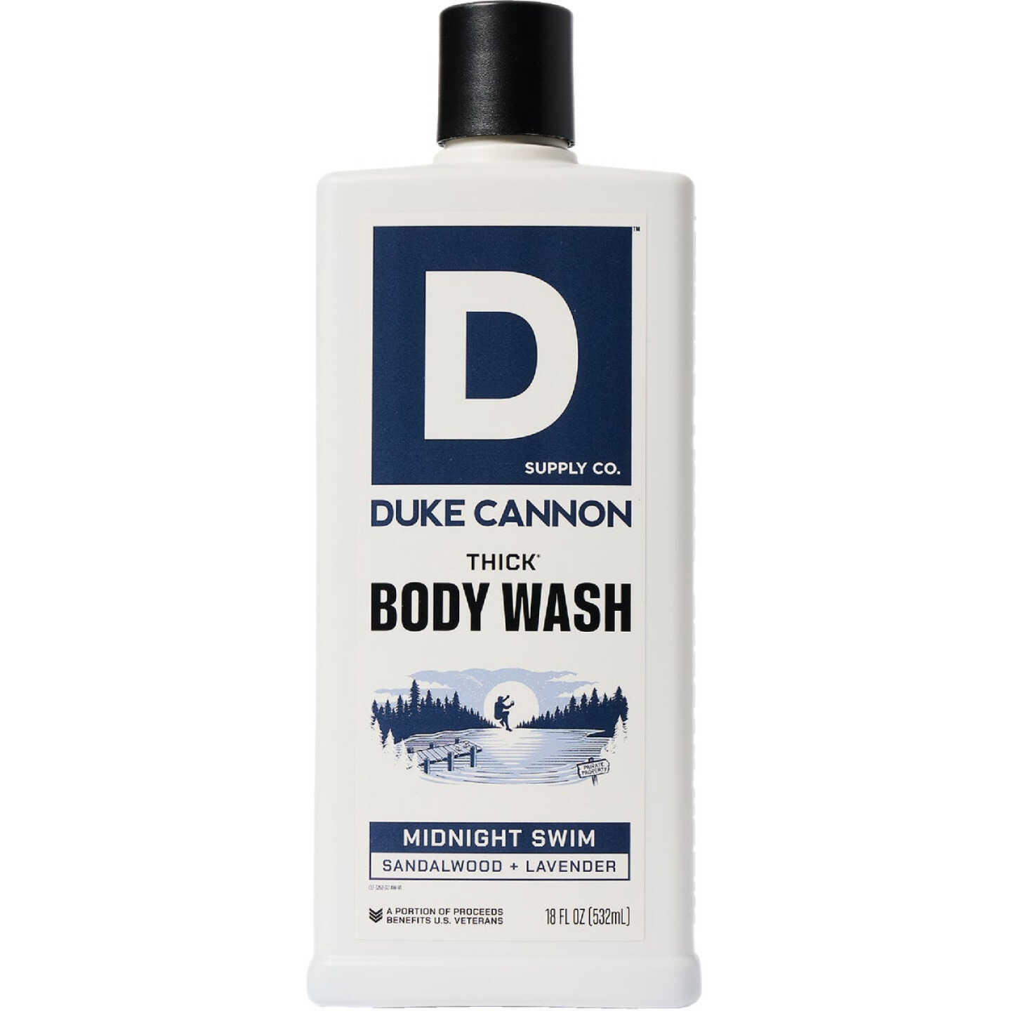 Duke Cannon 18 Oz. Midnight Swim Thick Body Wash Image 1