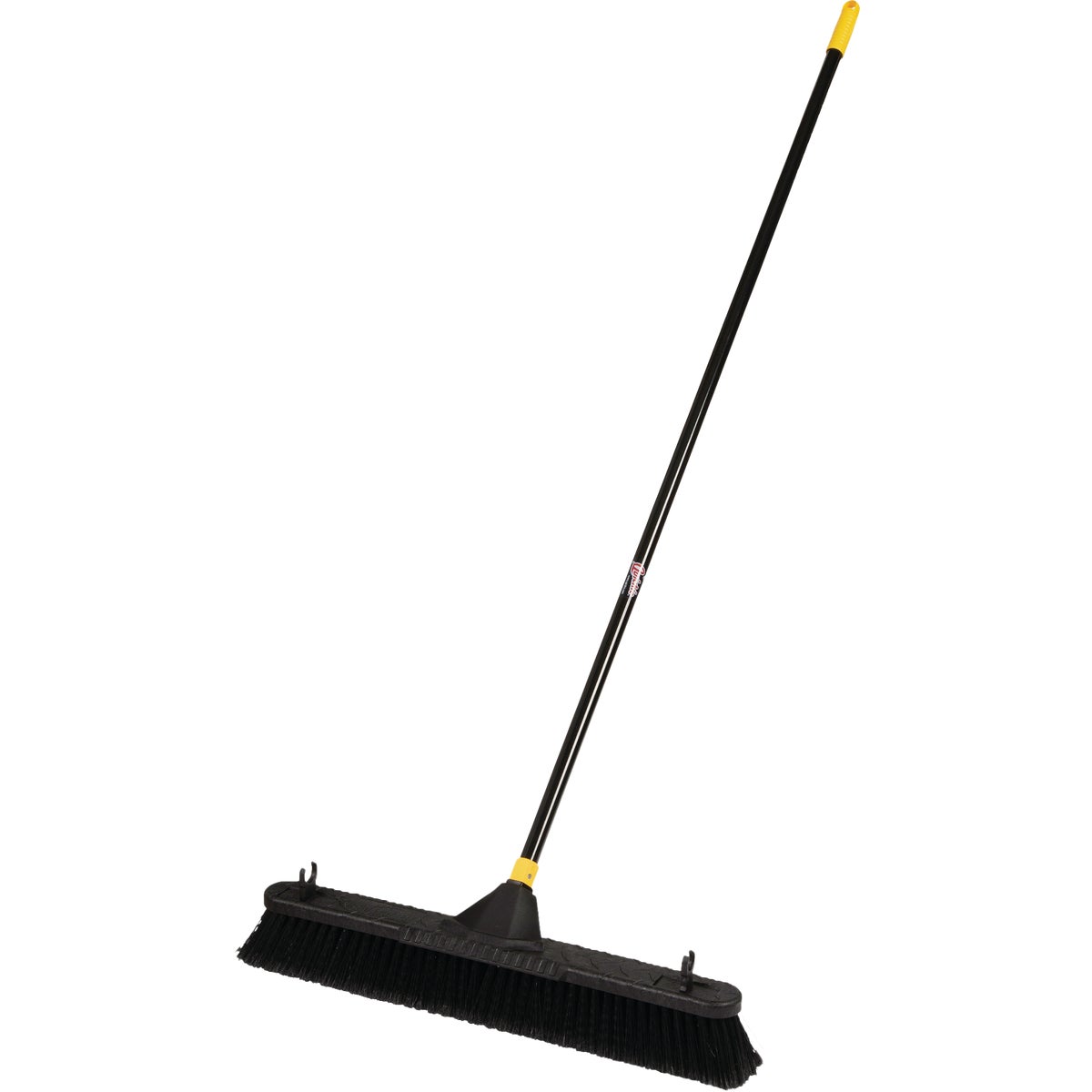 Quickie Super Bulldozer 24 In. W. x 60 In. L. Steel Handle Push Broom