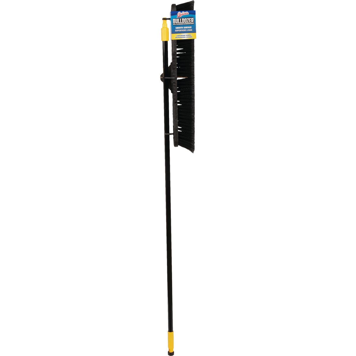 Quickie Super Bulldozer 24 In. W. x 60 In. L. Steel Handle Push Broom Image 2
