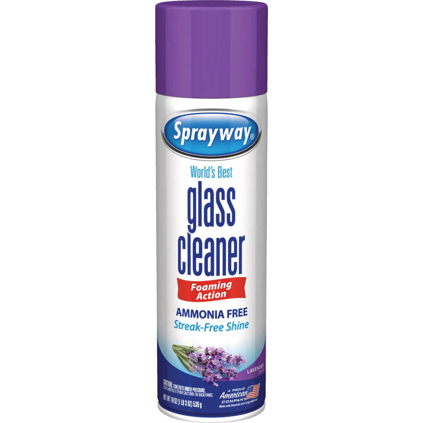 Sprayway 19 Oz. Lavender Glass Cleaner Image 1