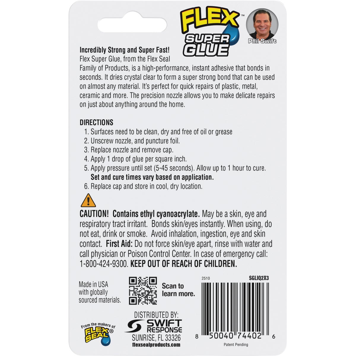 Flex 0.1 Oz. Liquid Super Glue (2-Pack) Image 6