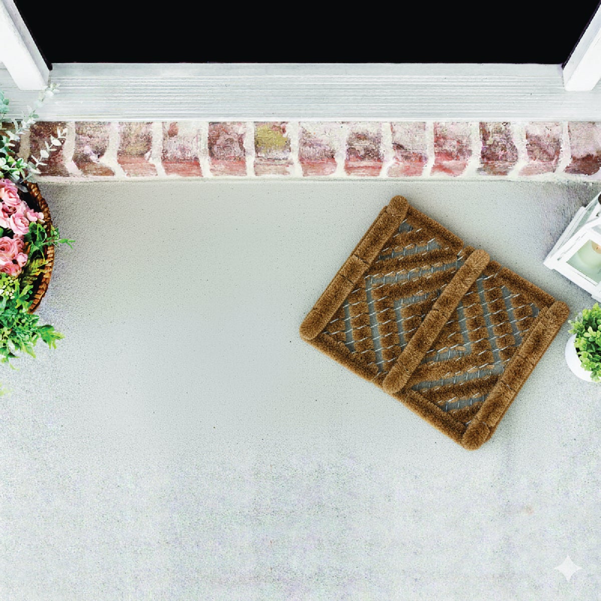 12 In. x 14 In. Coco Boot Scraper Mat Image 2