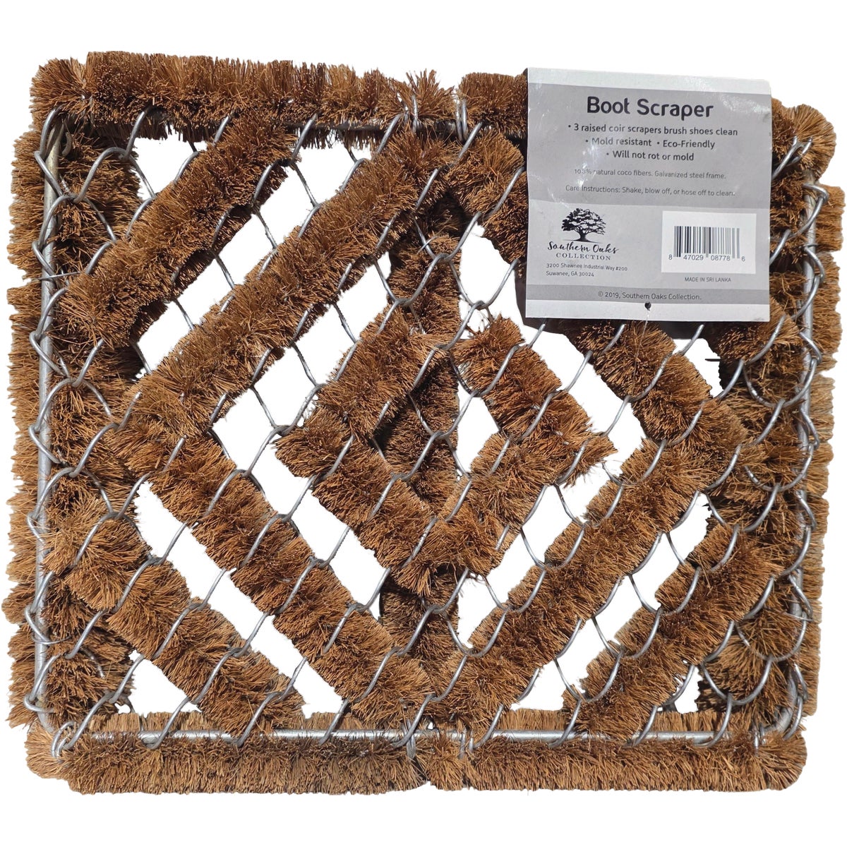 12 In. x 14 In. Coco Boot Scraper Mat Image 5