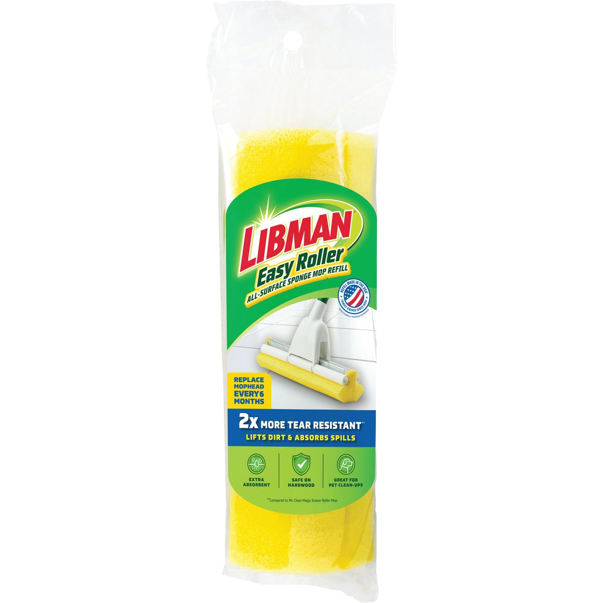 Libman 8.5 In. Sponge Roller Mop Refill Image 2