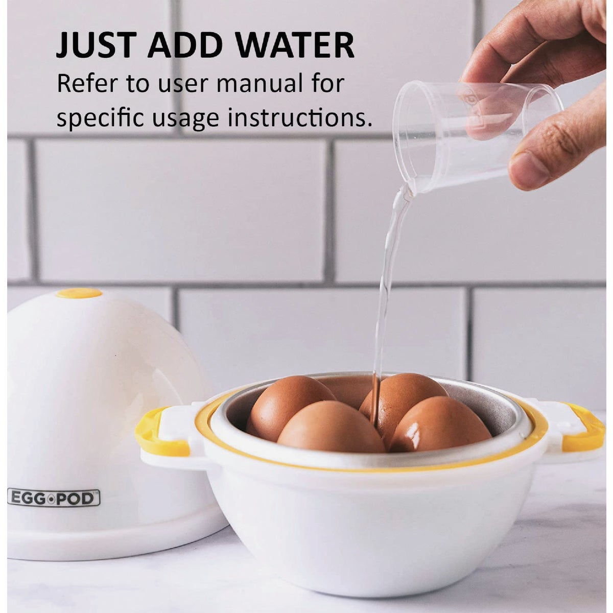 Egg Pod Microwave Egg Cooker Image 4