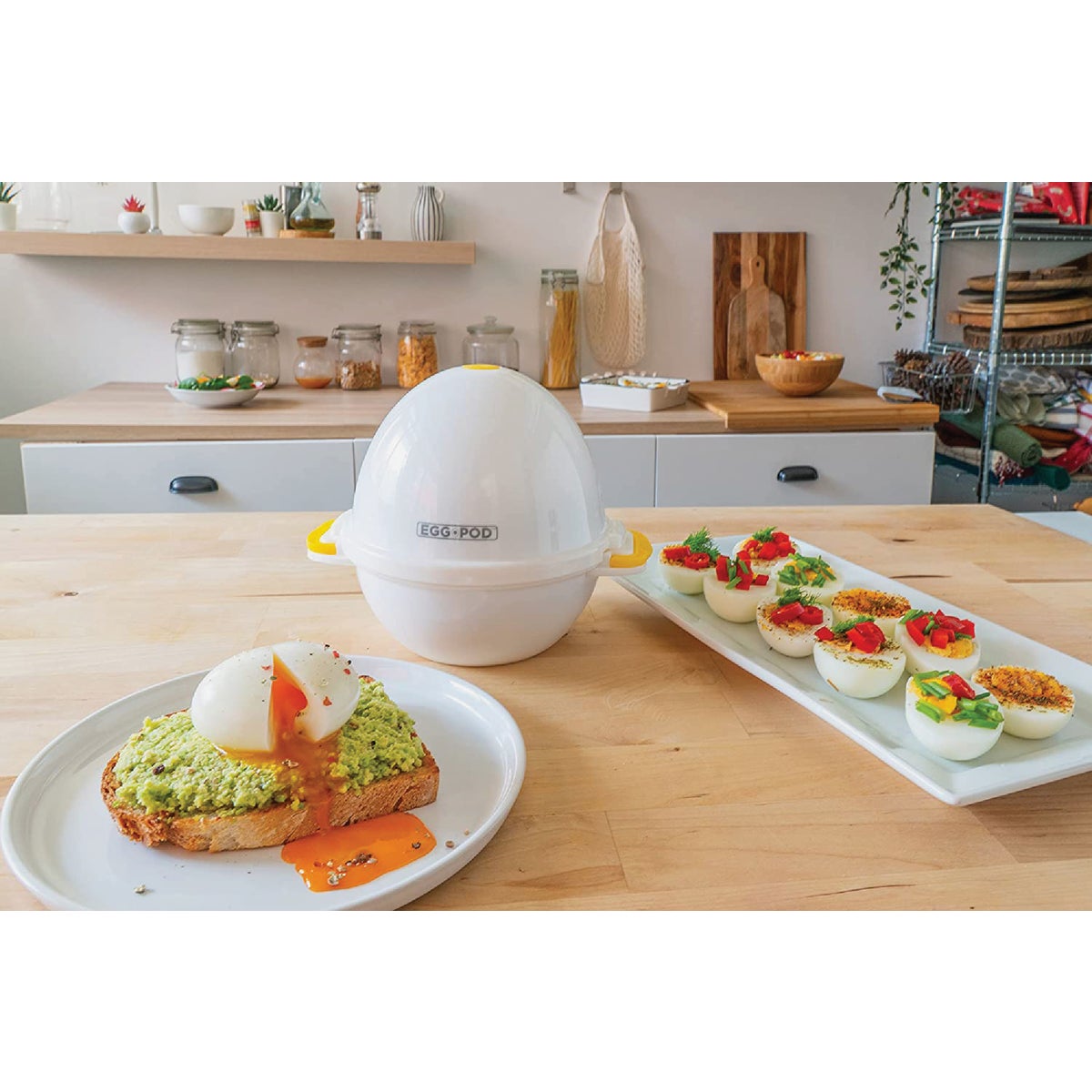Egg Pod Microwave Egg Cooker Image 5