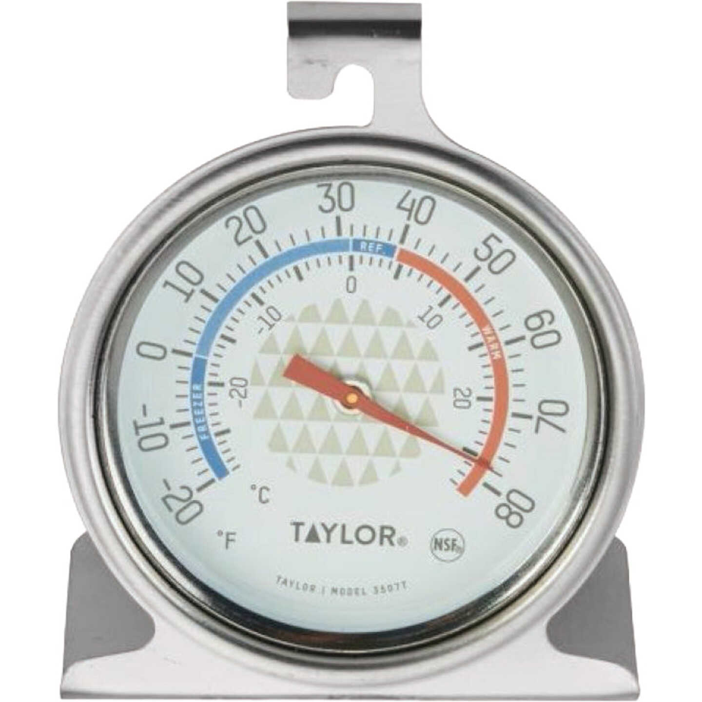 Taylor Home Hanging Dial Fridge/Freezer Thermometer Image 1