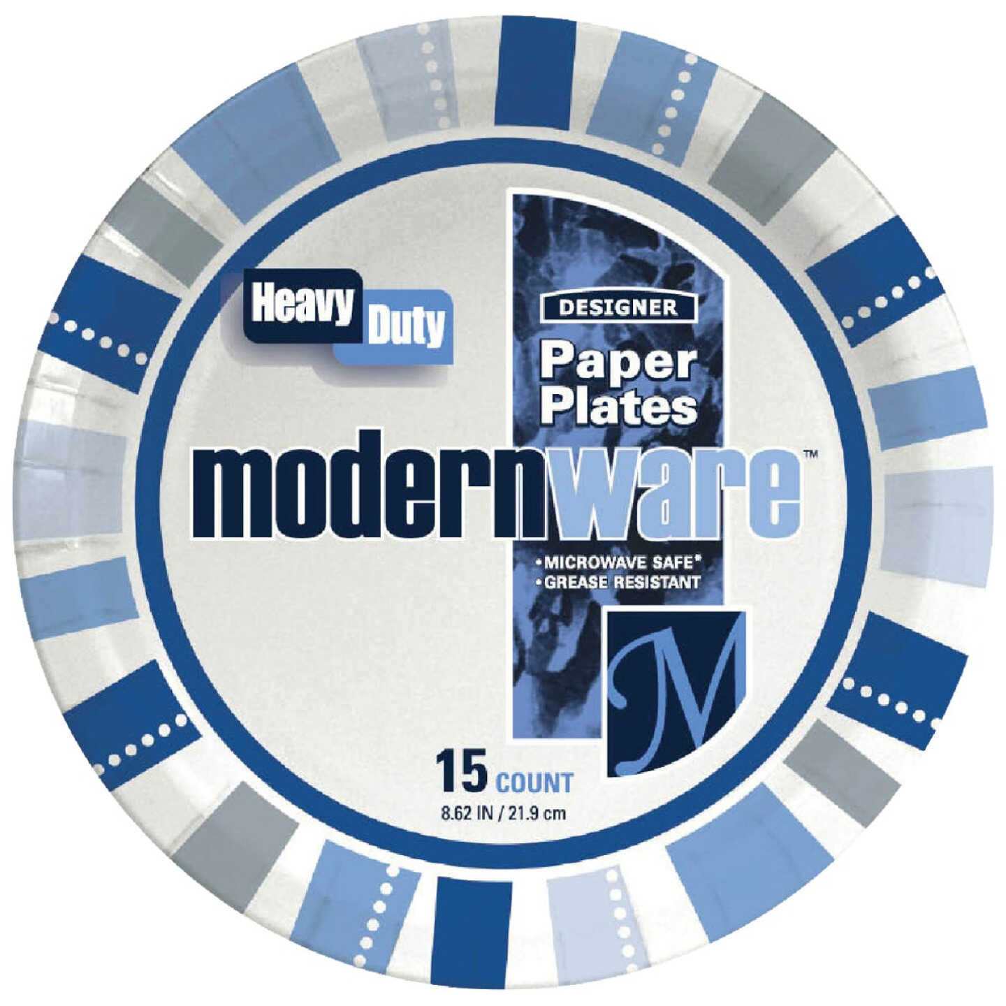 AJM 9 In. Encore Paper Plate (15-Count) Image 1