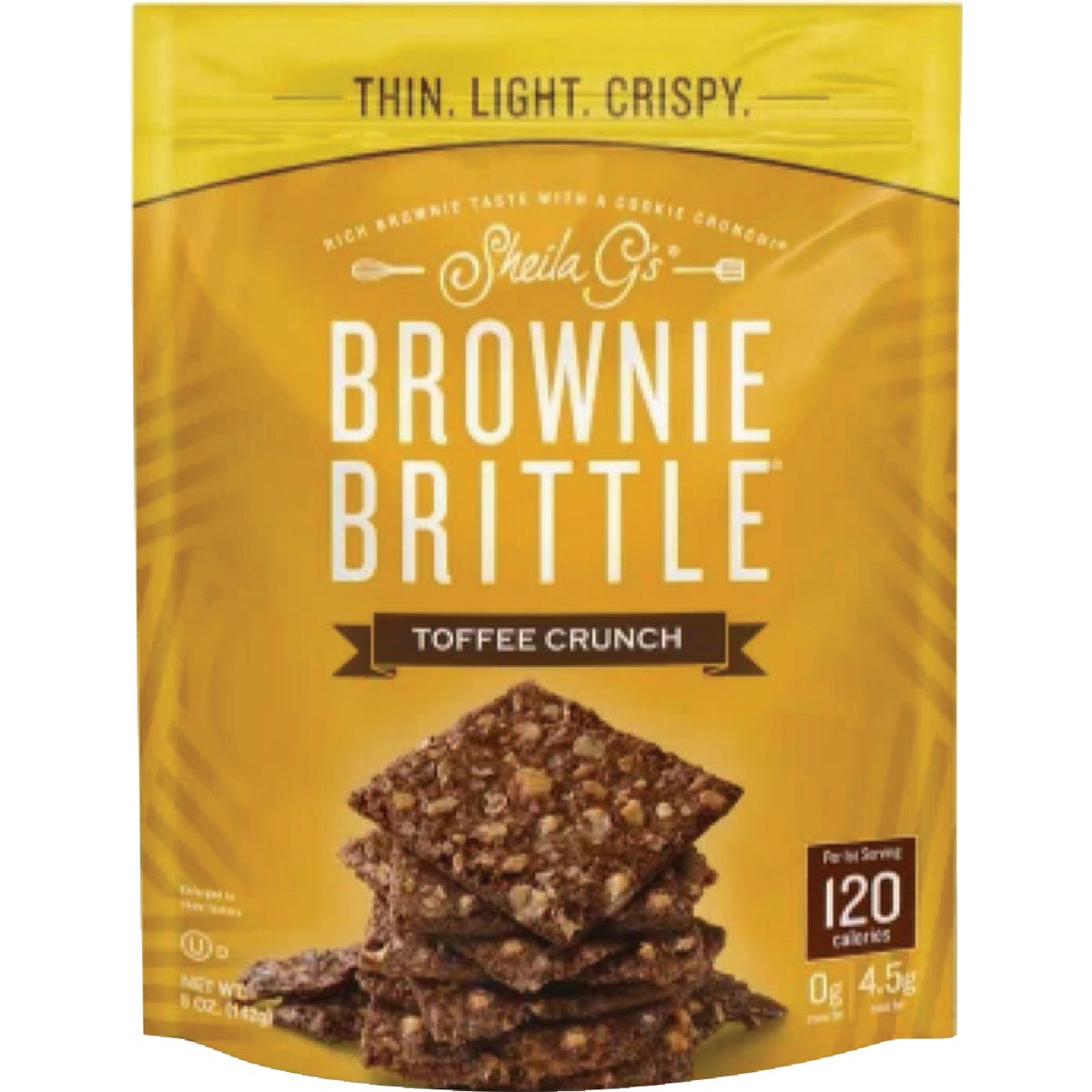 Second Nature 5 Oz. Toffee Crun Brittle