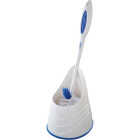 Quickie Microban Toilet Bowl Brush & Caddy Image 1