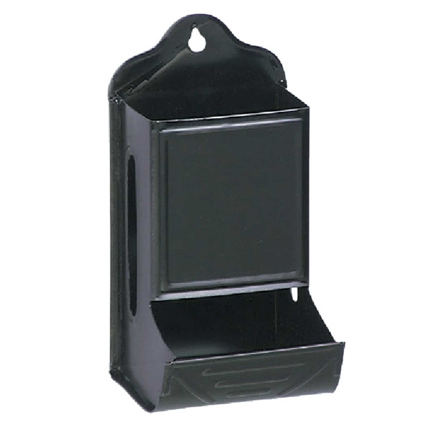 Fulton Black Fireplace Match Box Image 1