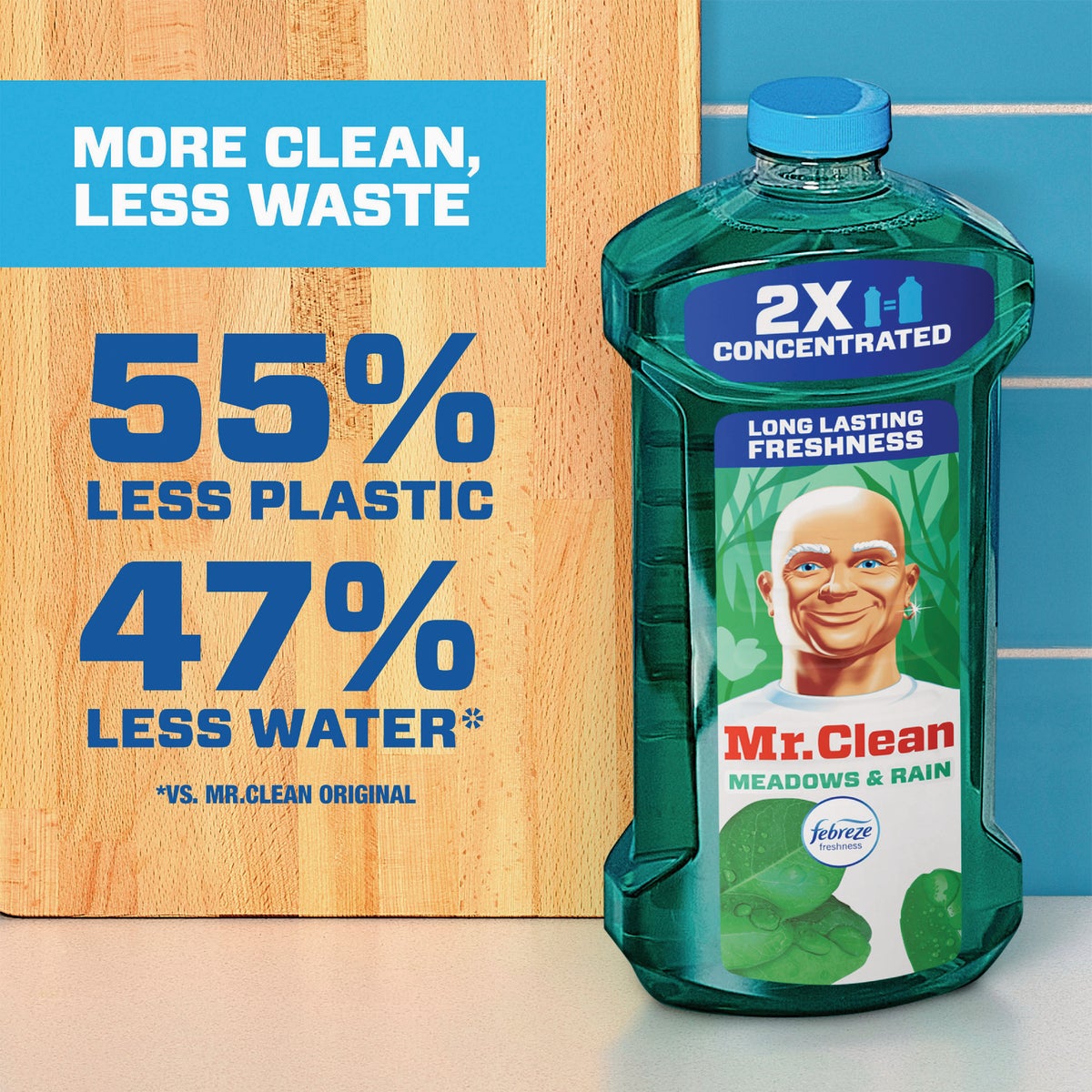 Mr. Clean 23 Oz. Meadows & Rain Multi-Surface Cleaner Image 4