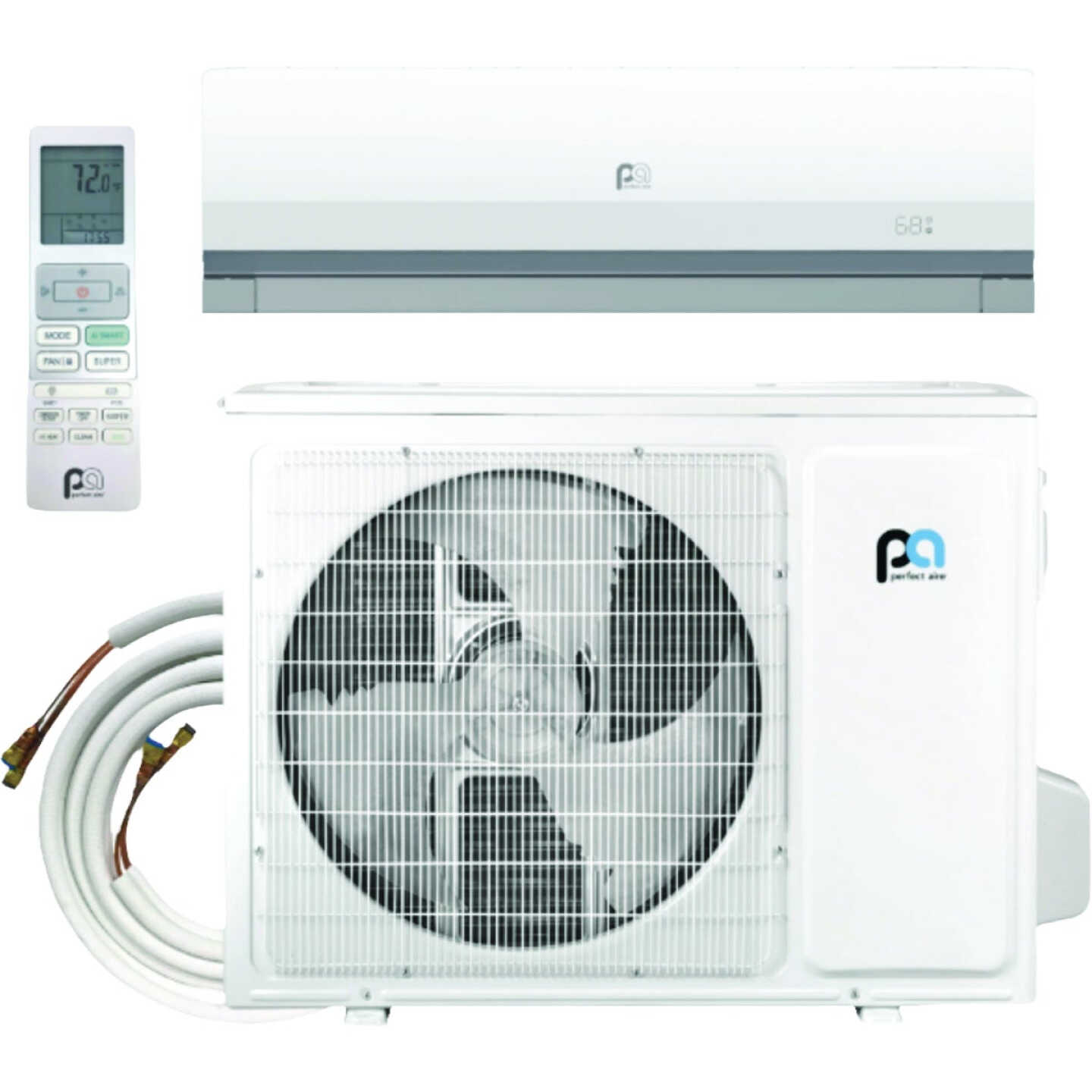 Perfect Aire Quick Connect 9,000 BTU 350 Sq. Ft. Mini-Split Room Air Conditioner Image 1