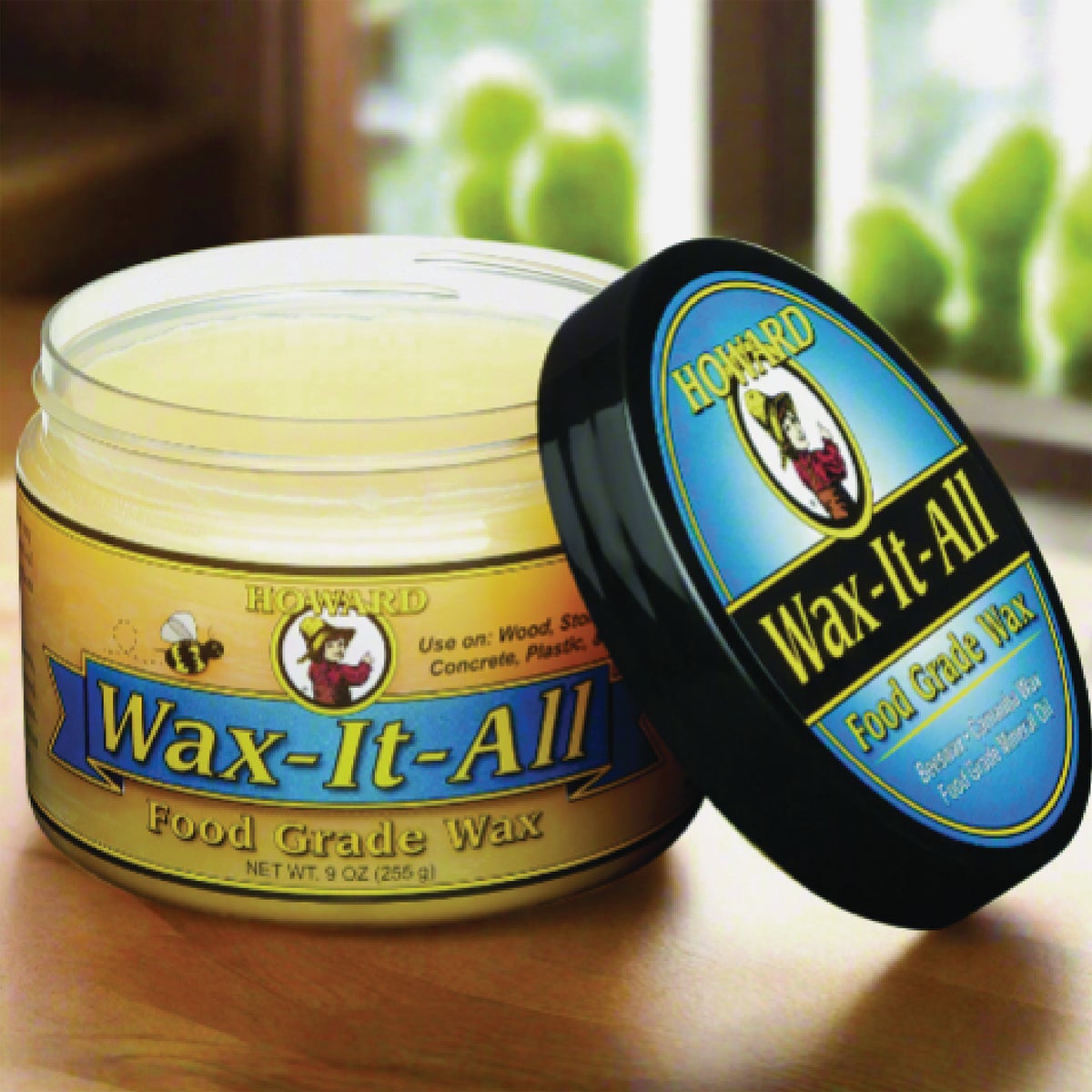 Howard Wax-It-All 9 Oz. Food Grade Paste Wax Image 2