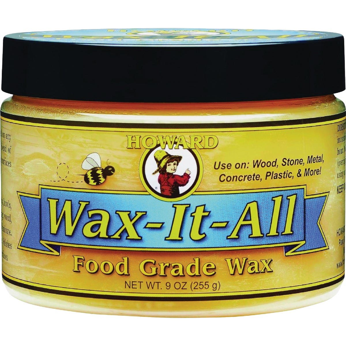 Howard Wax-It-All 9 Oz. Food Grade Paste Wax