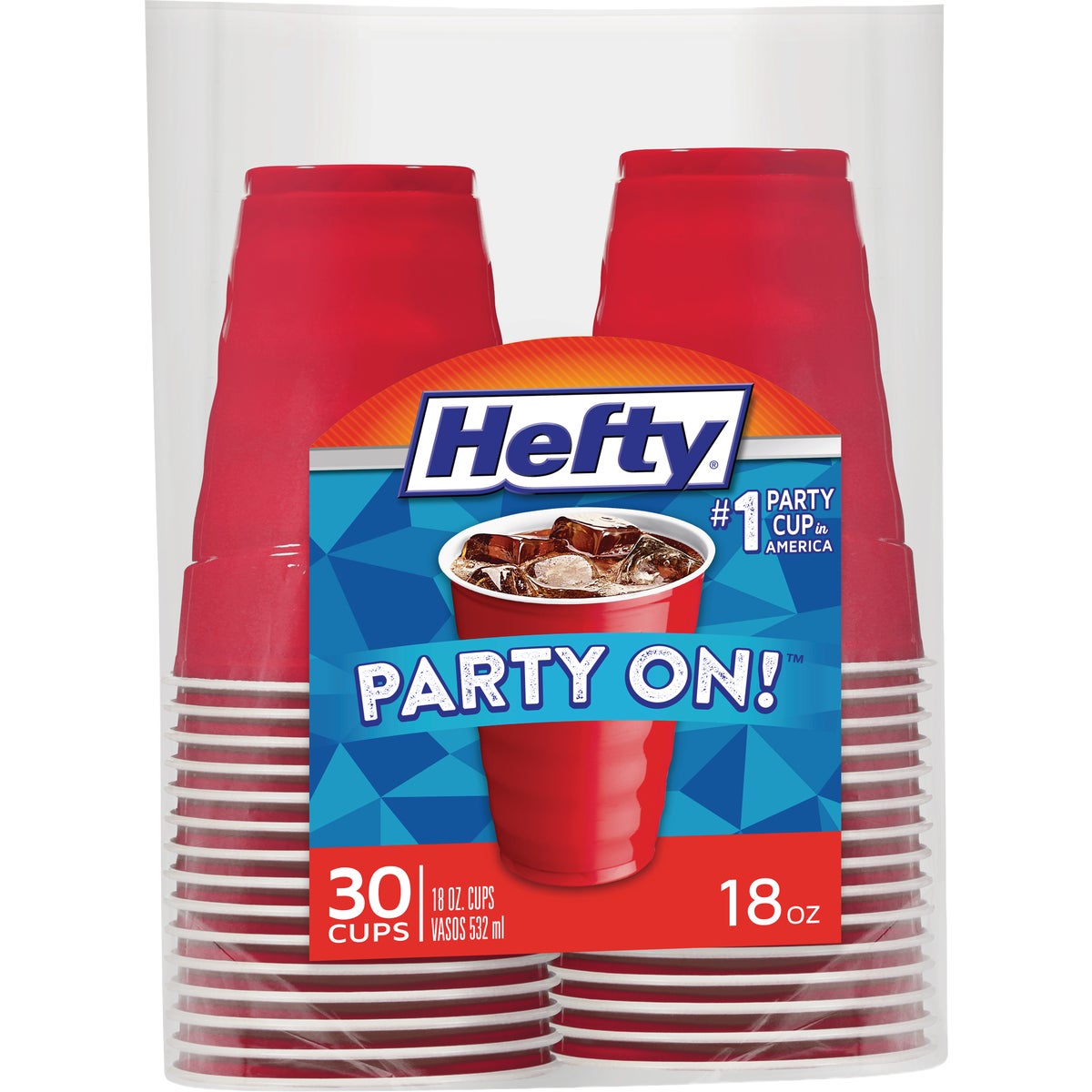 Hefty 18 Oz. Easy Grip Party Cups (30 Ct.)
