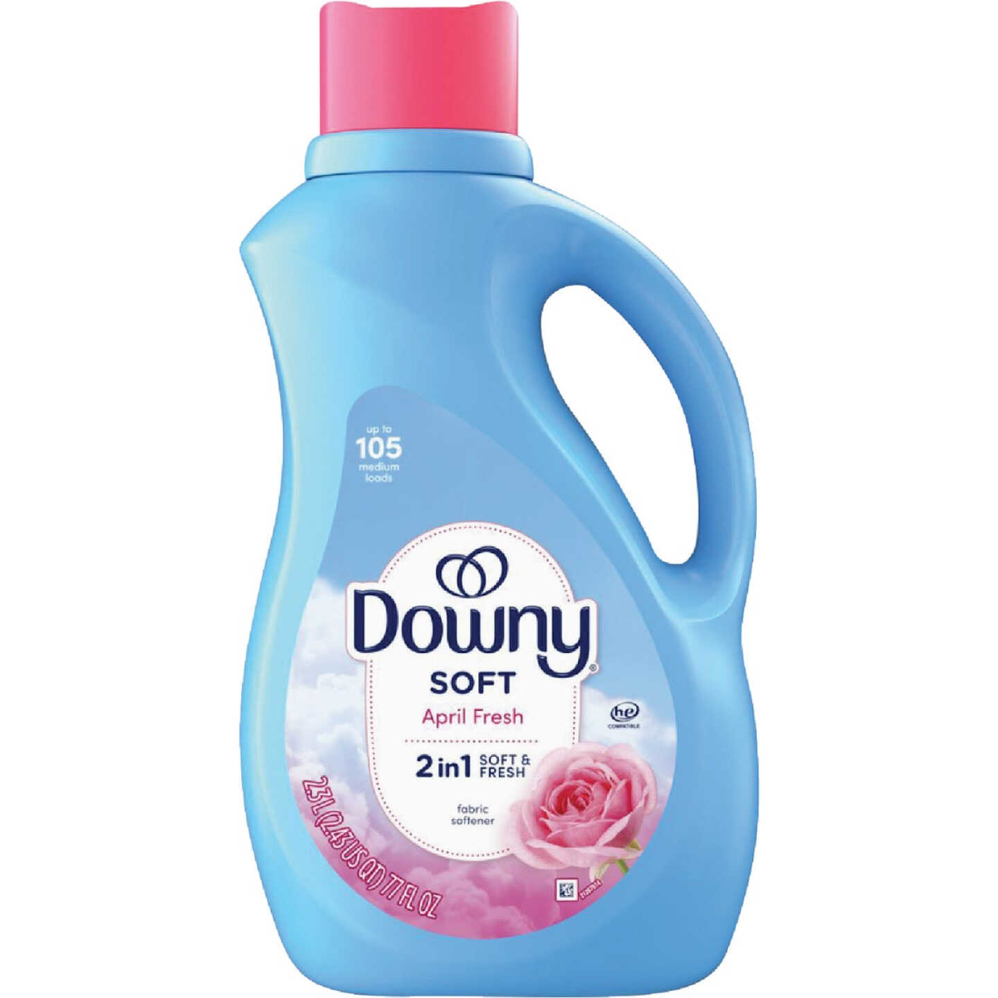 Downy Ultra 77 Oz. April Fresh Liquid Laundry Fabric Softener, 105 Loads Image 1